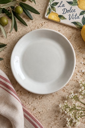 Talerzyk spodek 16 cm la dolce vita biały.jpg