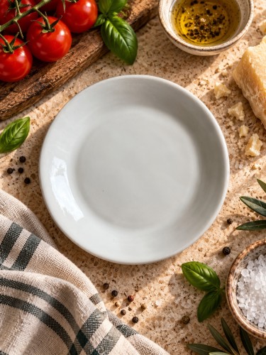 Talerzyk spodek 13 cm la dolce vita biały.jpg