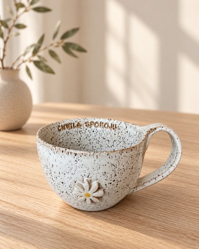 Filiżanka 300 ml stracciatella z kwiatem chwila spokoju.jpg