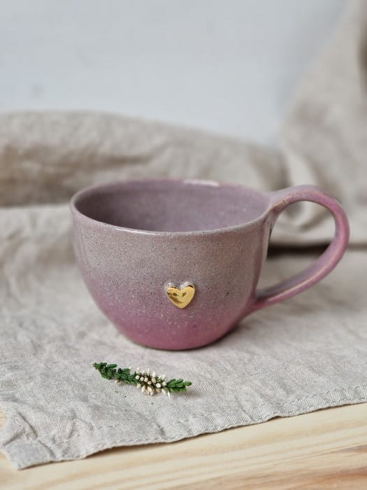 filiżanka ceramiczna szaro różowa 200ml.jpg