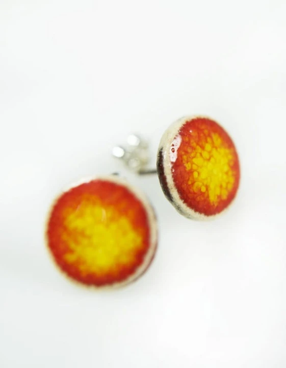 kolczyki ceramiczne żółto-pomarańczowe (5).jpg