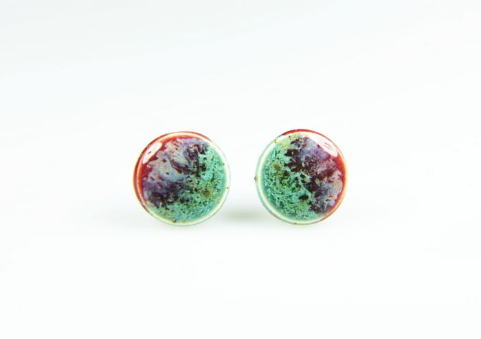 kolczyki ceramiczne turkus fuksja (2).jpg