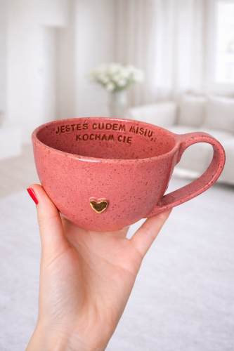 Jesteś cudem misiu, kocham cię