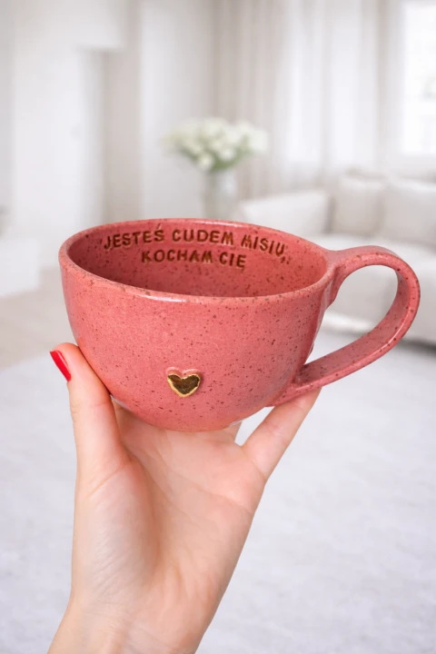 Jesteś cudem misiu, kocham cię