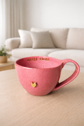 Kubek z serduszkiem