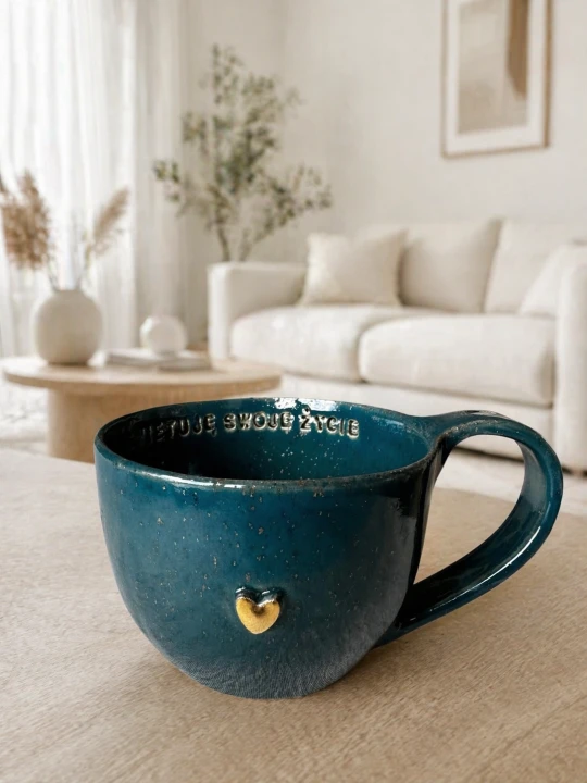 Duży kubek ceramiczny