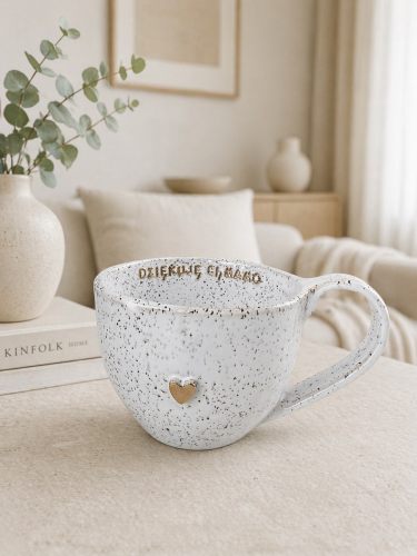 Kubek dla mamy prezent handmade