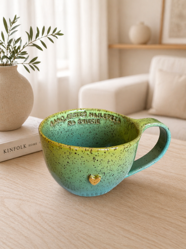 Ceramika na dzień mamy, prezent kubek handmade