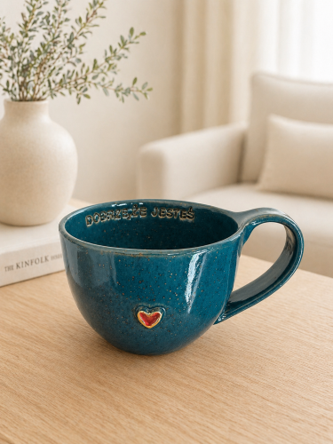 Kubek ceramiczny na prezent dla kogoś bliskiego