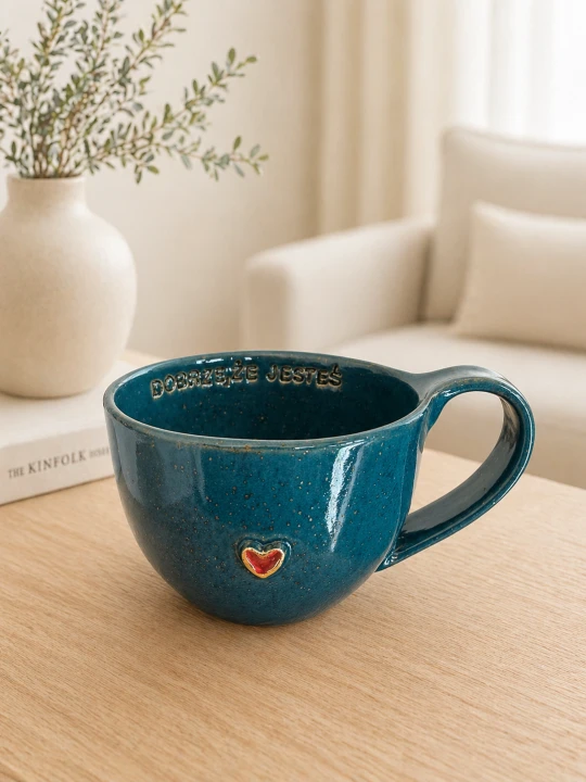 Kubek ceramiczny na prezent dla kogoś bliskiego