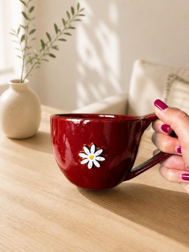 kubek 400 ml bordo z kwiatem.jpg