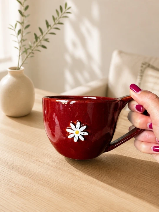 kubek 400 ml bordo z kwiatem.jpg