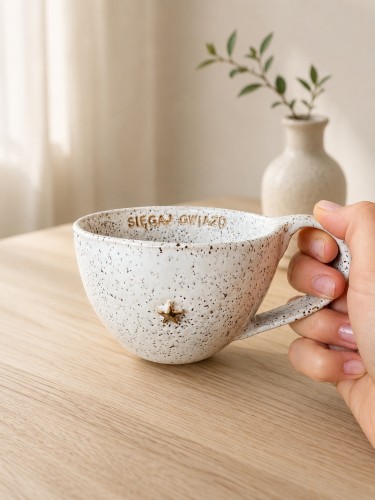 Filiżanka 300 ml stracciatella sięgaj gwiazd ze złotą gwiazdką.jpg