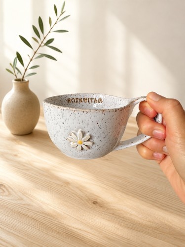 Filiżanka stracciatella 300 ml z kwiatem rozkwitam.jpg