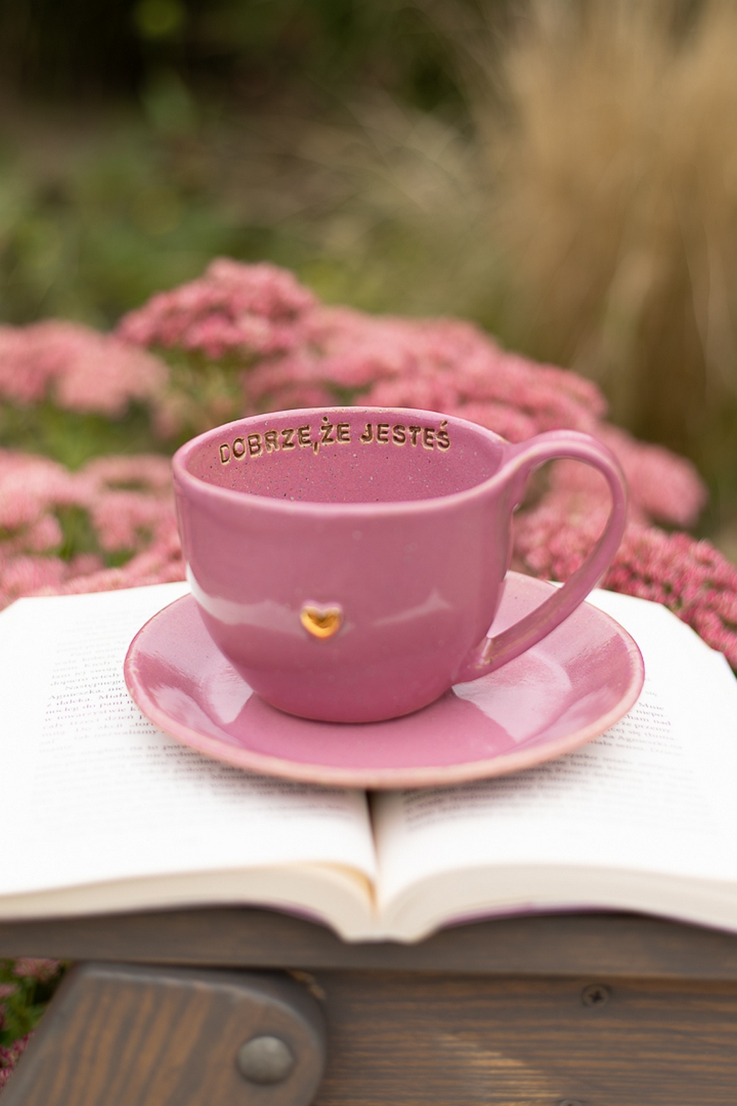 Kubek z afirmacją dobrze że jesteś