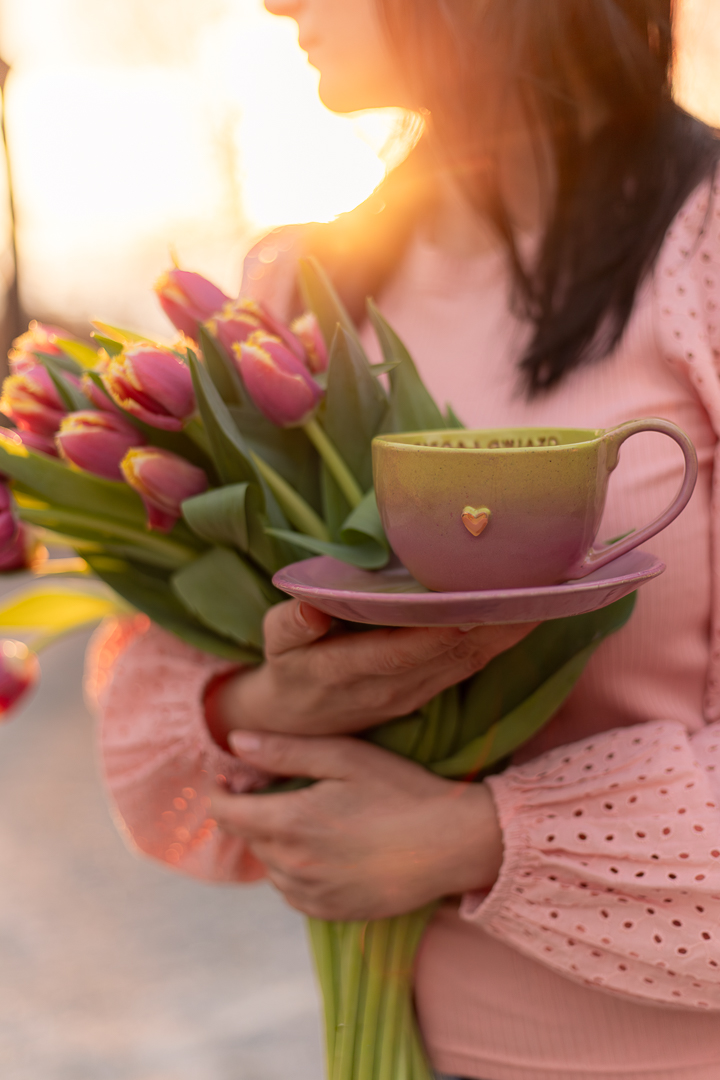 Kubek ceramiczny handmade na majówkę